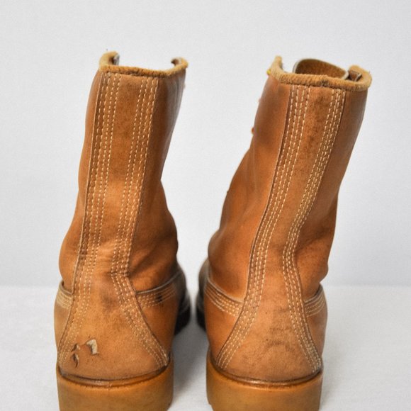 Vintage Timberland 9-Eye Wheat Boots - Picture 5 of 12